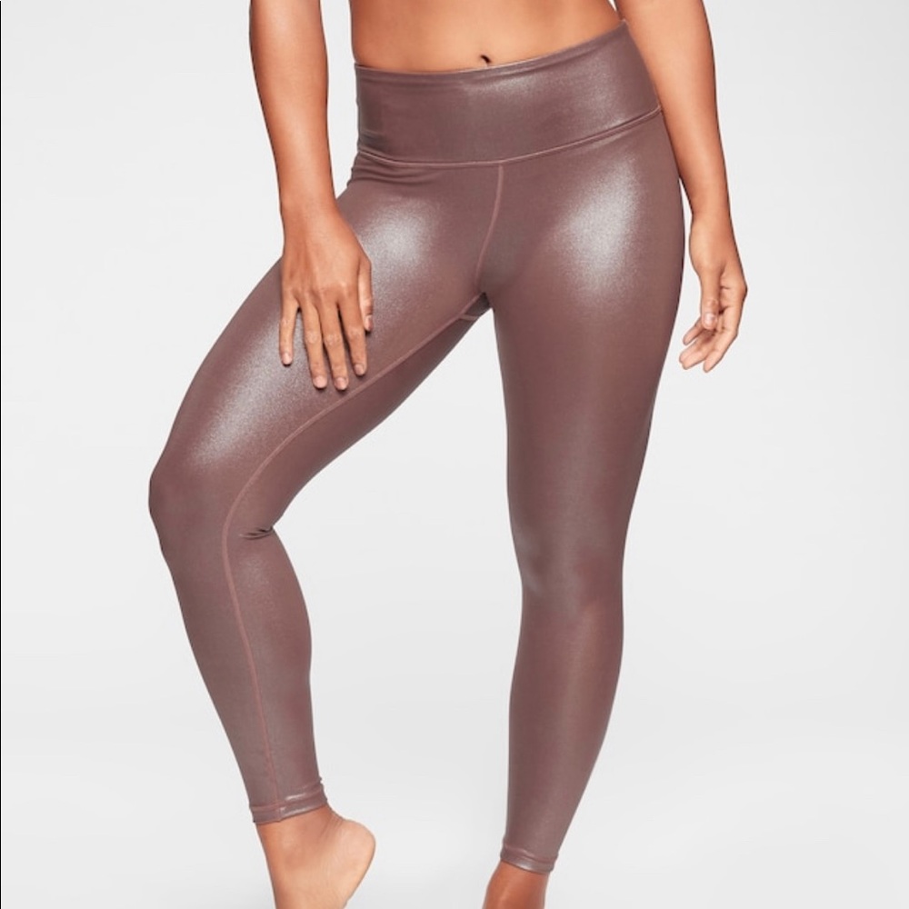 *NEW PHOTOS* Athleta Elation Shimmer tights